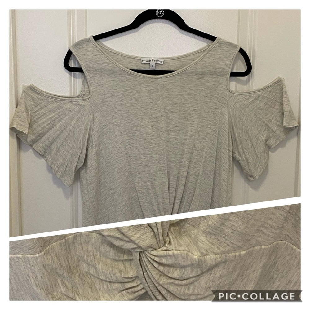 Moa Moa Cold Shoulder Top